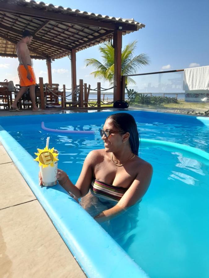 Algas Marinhas Restaurante E Pousada Jandaira Kültér fotó